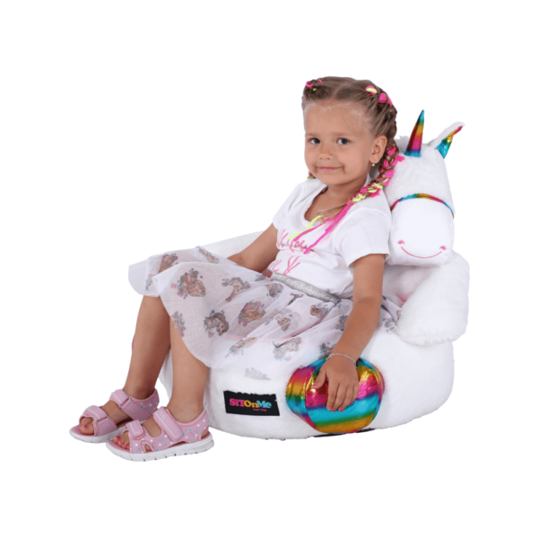 Fotoliu tip sac unicorn
