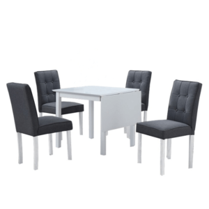 Set dining cu masă pliabilă
