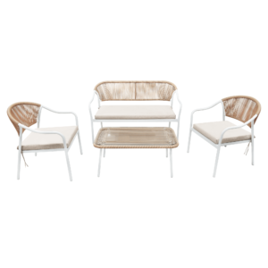 Set de mobilier de grădină din ratan